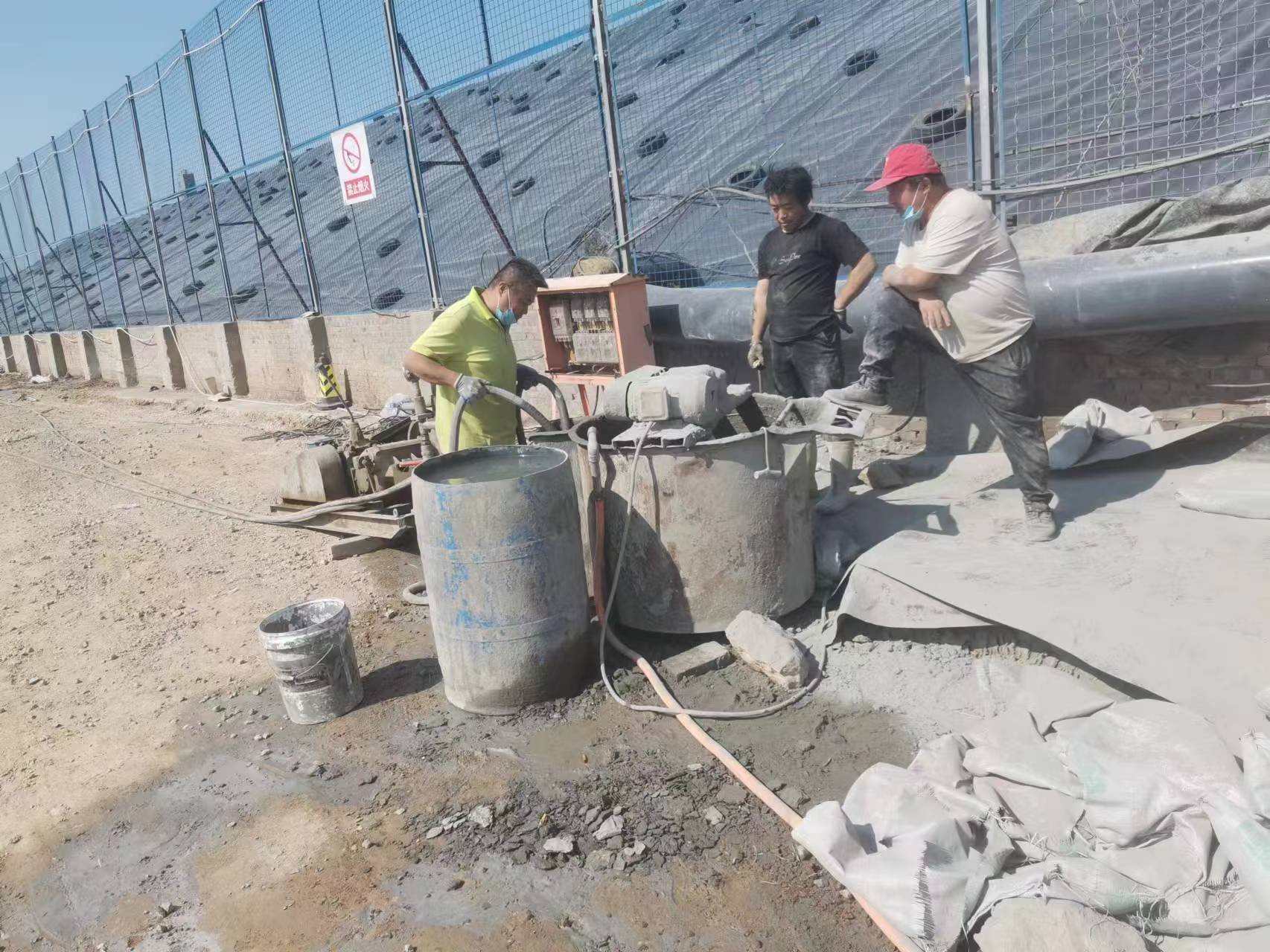 遂平袖阀管注浆